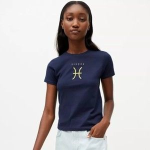 Urban Outfitters - Navy Blue Pisces T-shirt, NWOT | Various Sizes